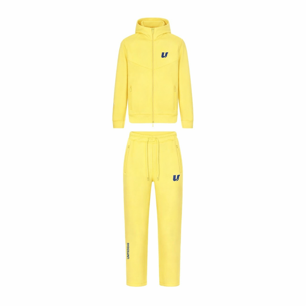 Butter Yellow UVU CR7 Tracksuit